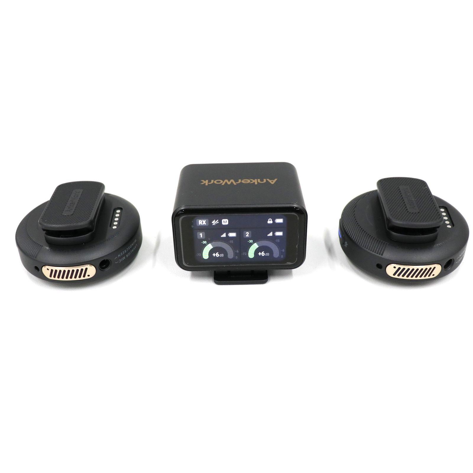 【中古・小傷アリ】AnkerWork M650 Amazon.com: AnkerWork M650 Wireless Lavalier Microphone by Anker