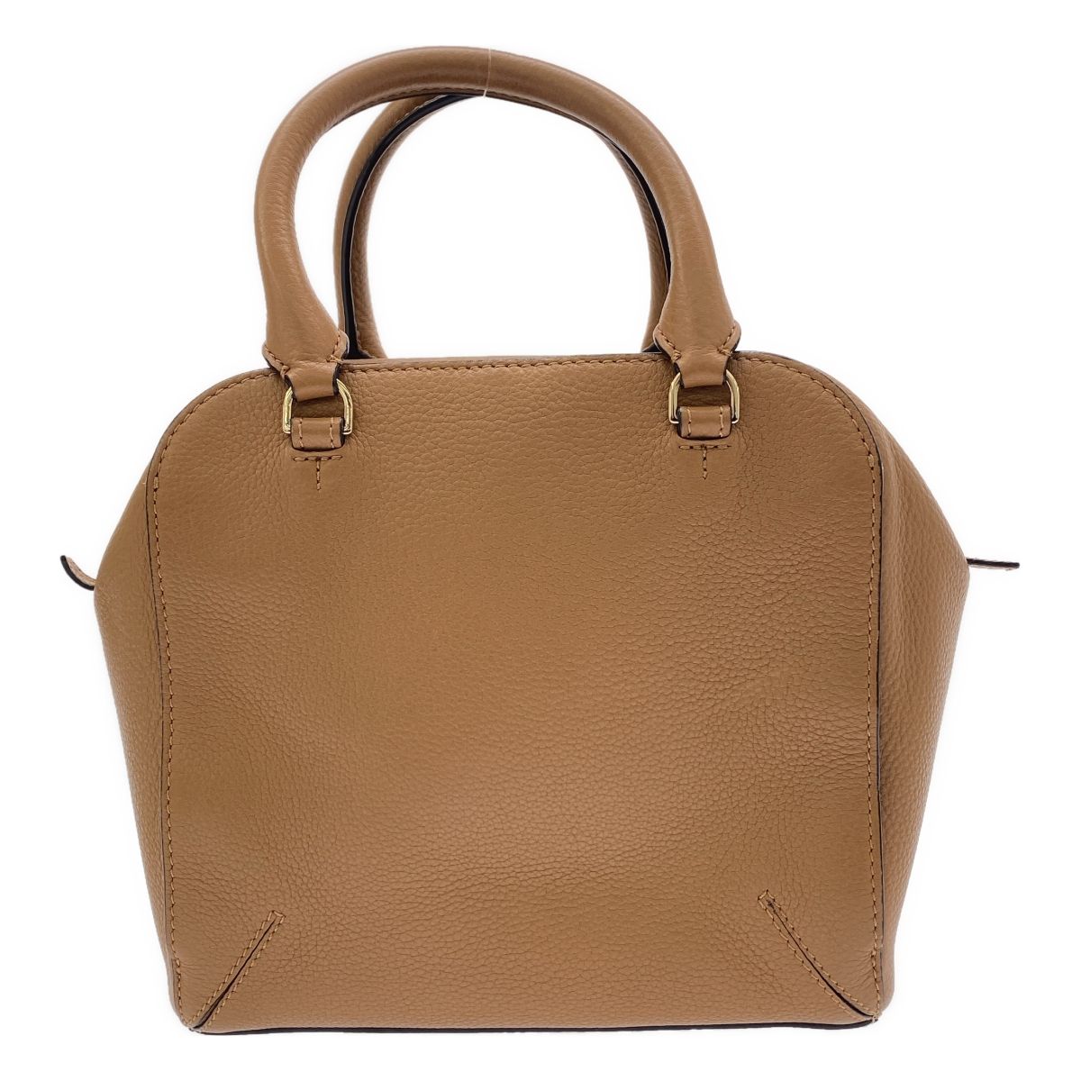 TORY BURCH トリーバーチ レザーハンドバッグ ブラウン - メルカリ