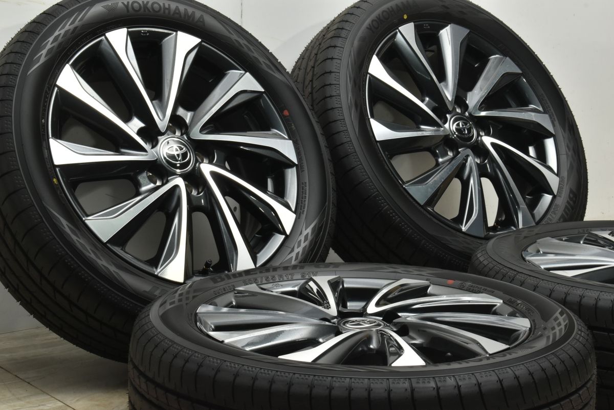 製 新車外し品 トヨタ 90 ヴォクシー S Z 17 in 6 J 40 PCD 114 3 ヨコハマ ブルーアースGT AE 51 205 55 R ノア