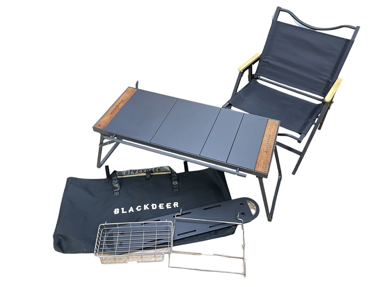 □BLACKDEER アウトドア テーブル コーナン 折りたたみチェア キャンプ