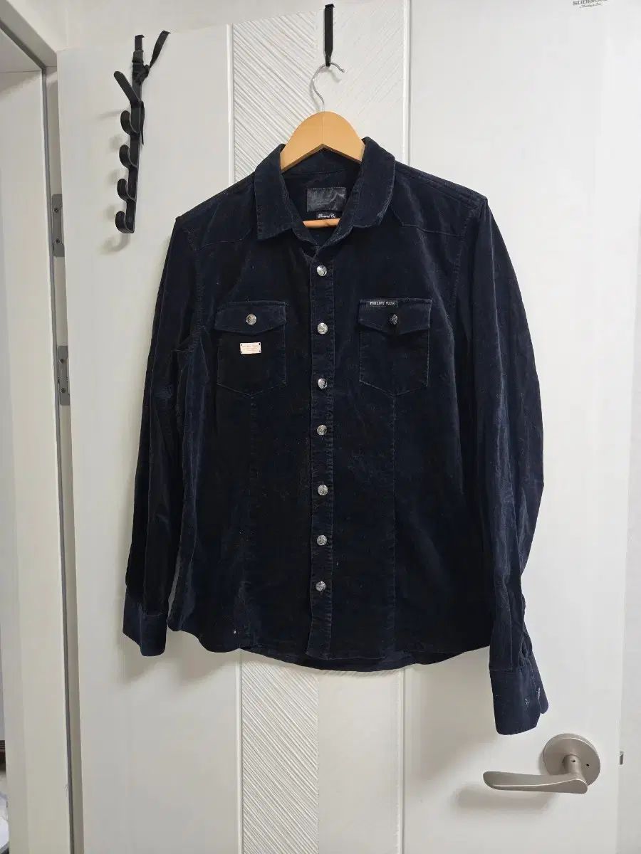 PHILIPP PLEIN フィリッププレイン コーデュロイ シャツ