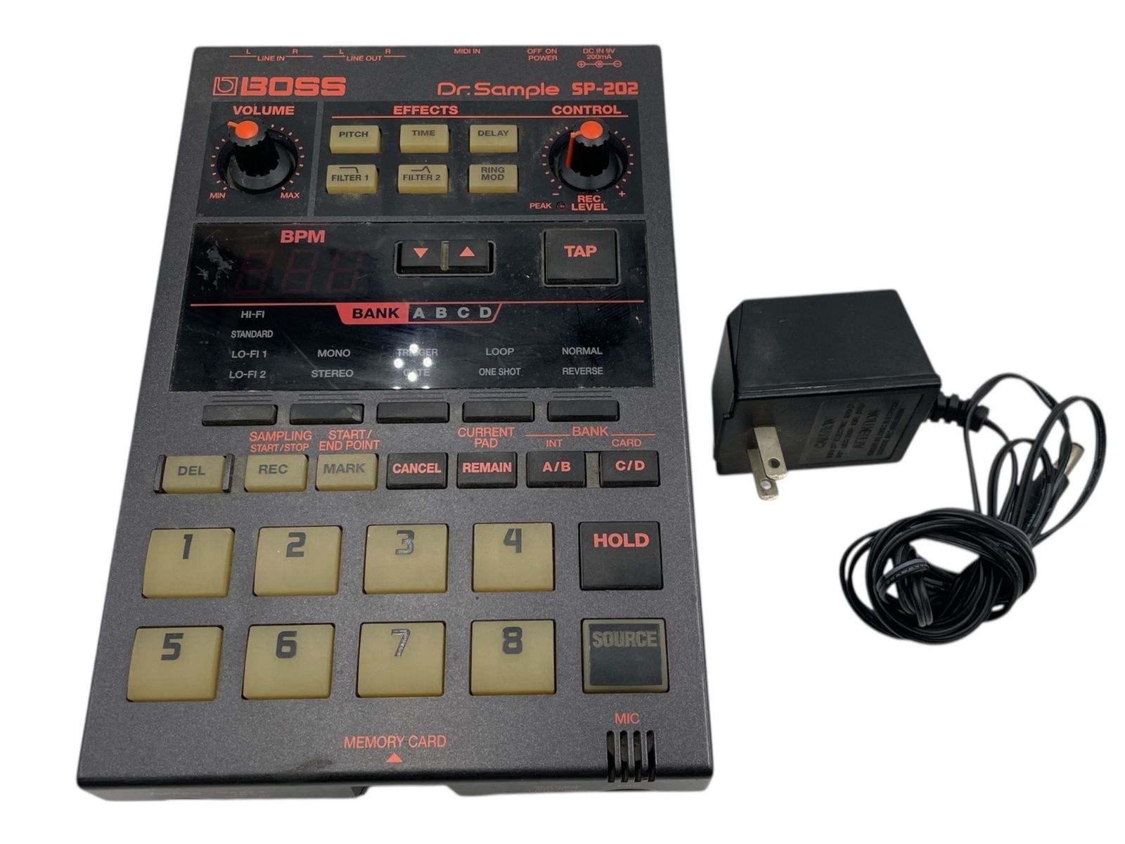 □美品 BOSS SP-202 Dr.Sample サンプラー 本体 通電確認済 パッド反応