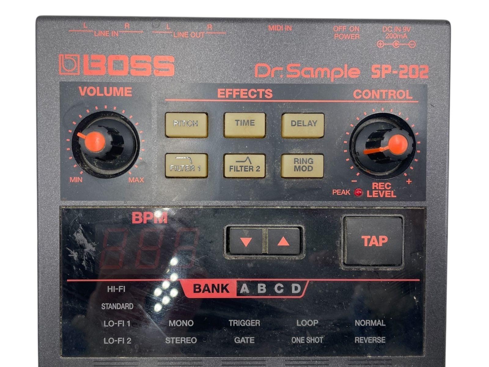 □美品 BOSS SP-202 Dr.Sample サンプラー 本体 通電確認済 パッド反応
