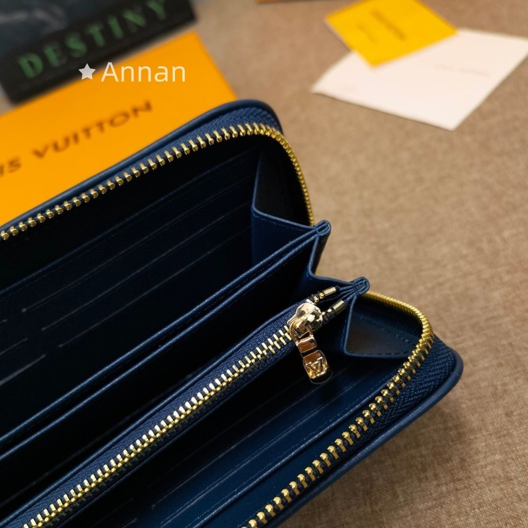 希少 新品 LOUIS VUITTON ルイヴィトン長財布 デニムウォレット 長財布