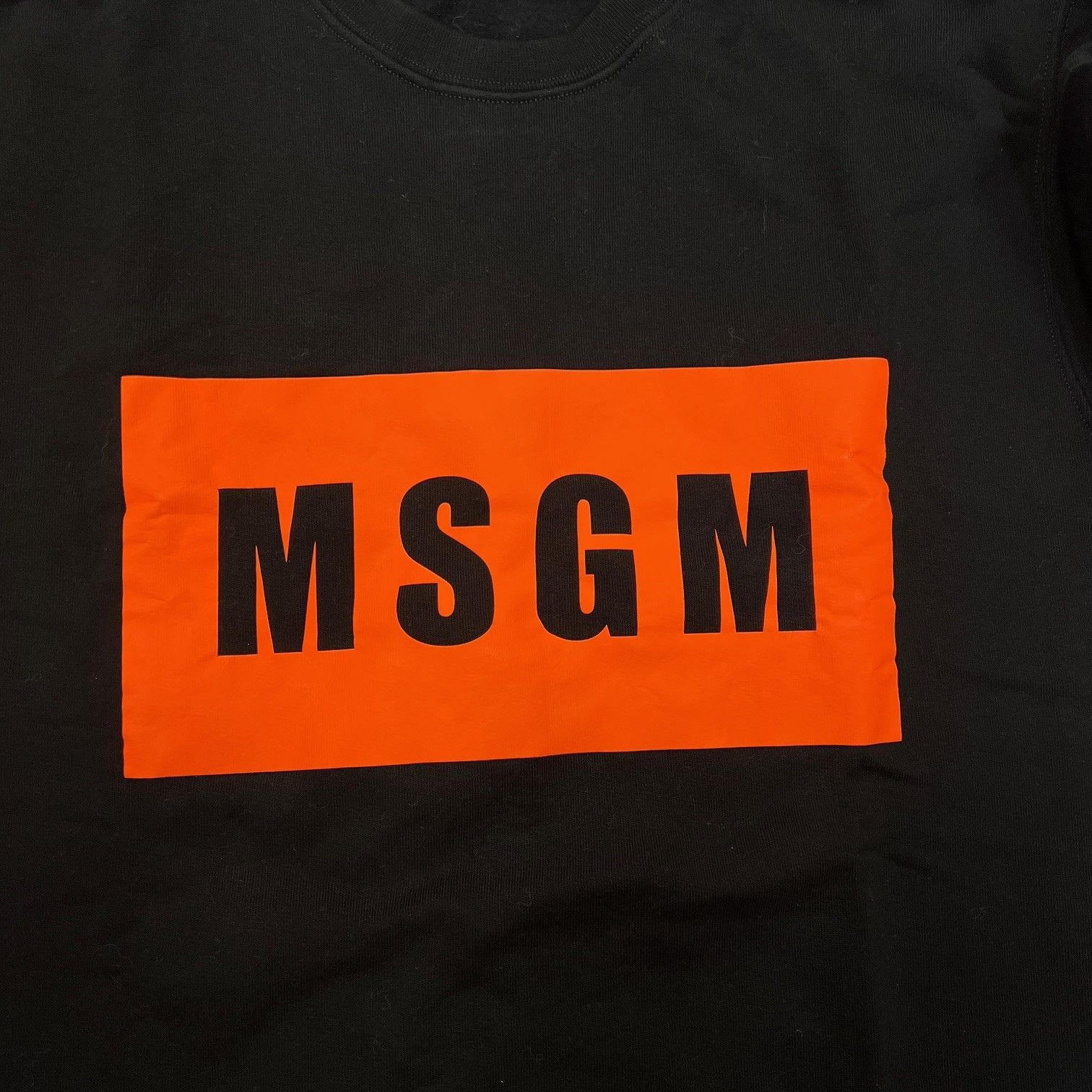 MSGM Crew neck sweat shirt クルーネックスウェット トレーナー 