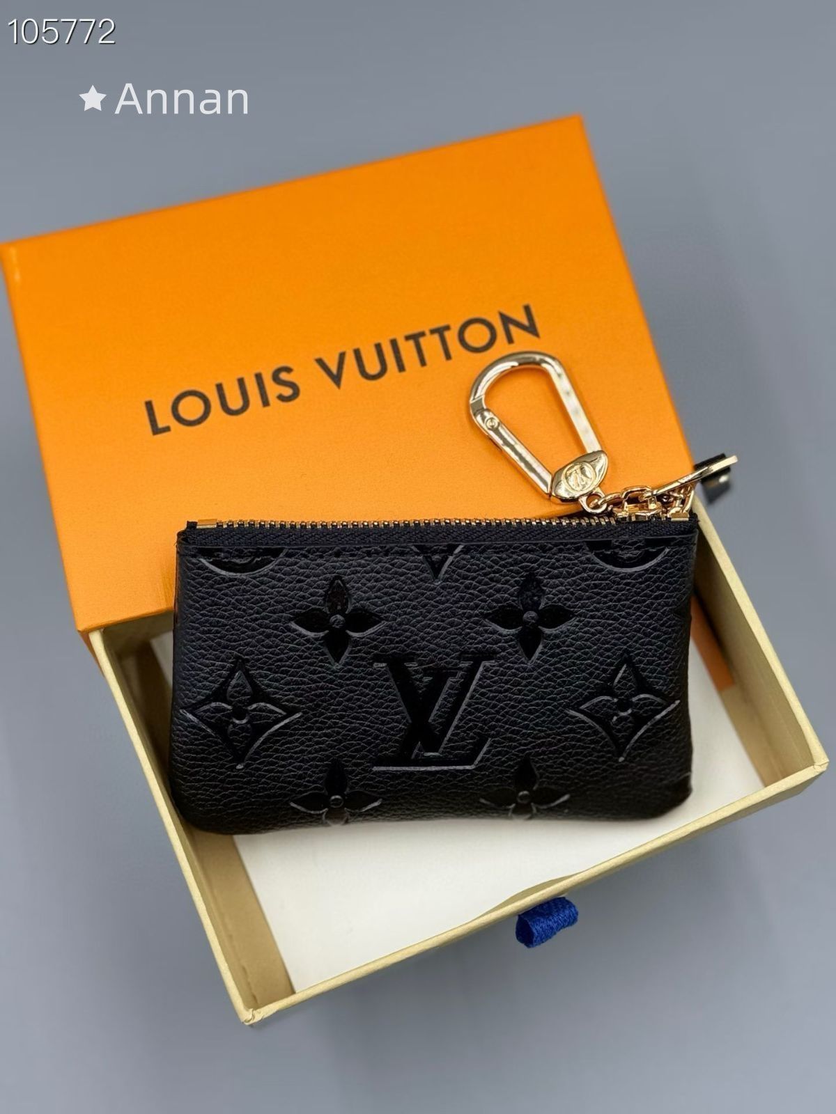 本革 ルイヴィトン Louis Vuitton ポシェット・クレキーケース