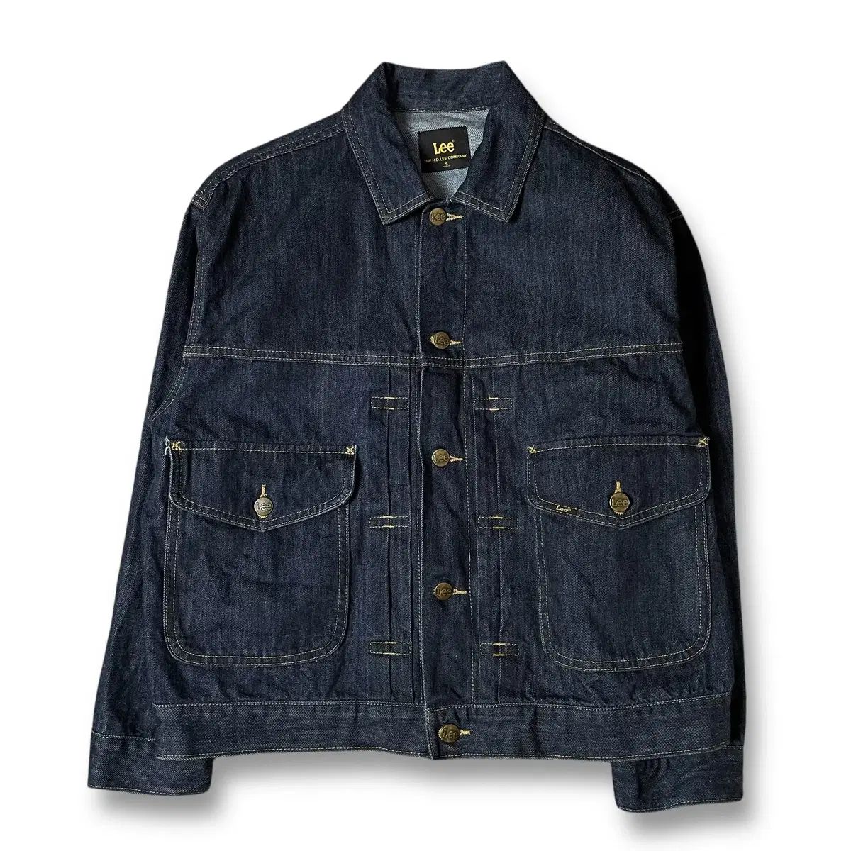 LEE リー インディゴデニム ツーポケット デニム ジャケット S - メルカリ