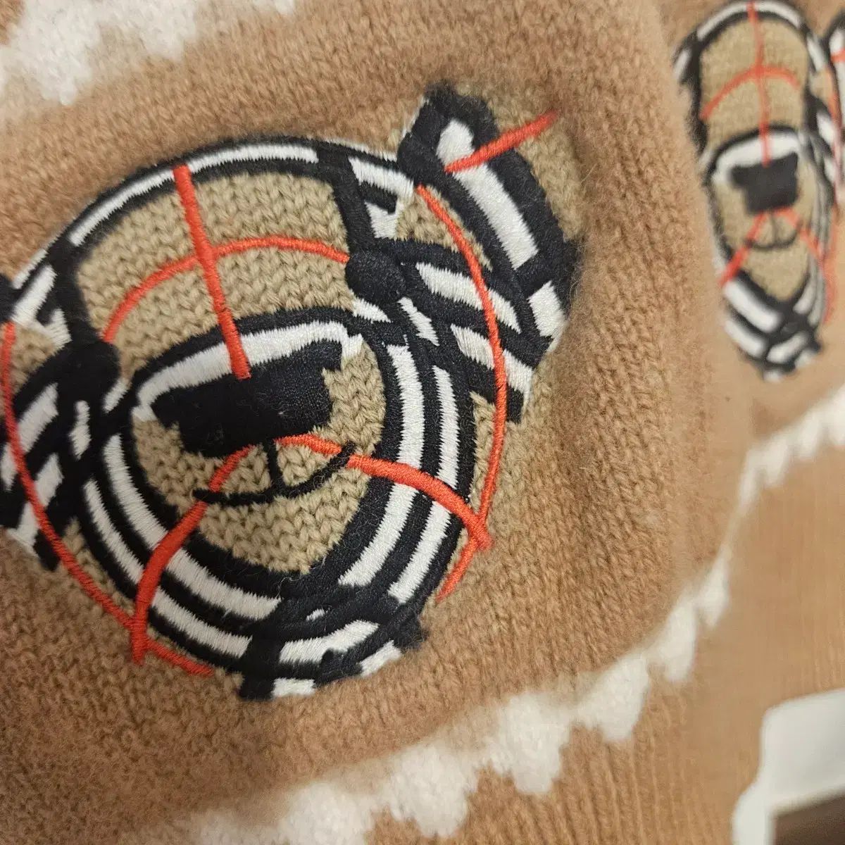 バーバリーキッズ ウールカシミア トーマス ニット - メルカリ