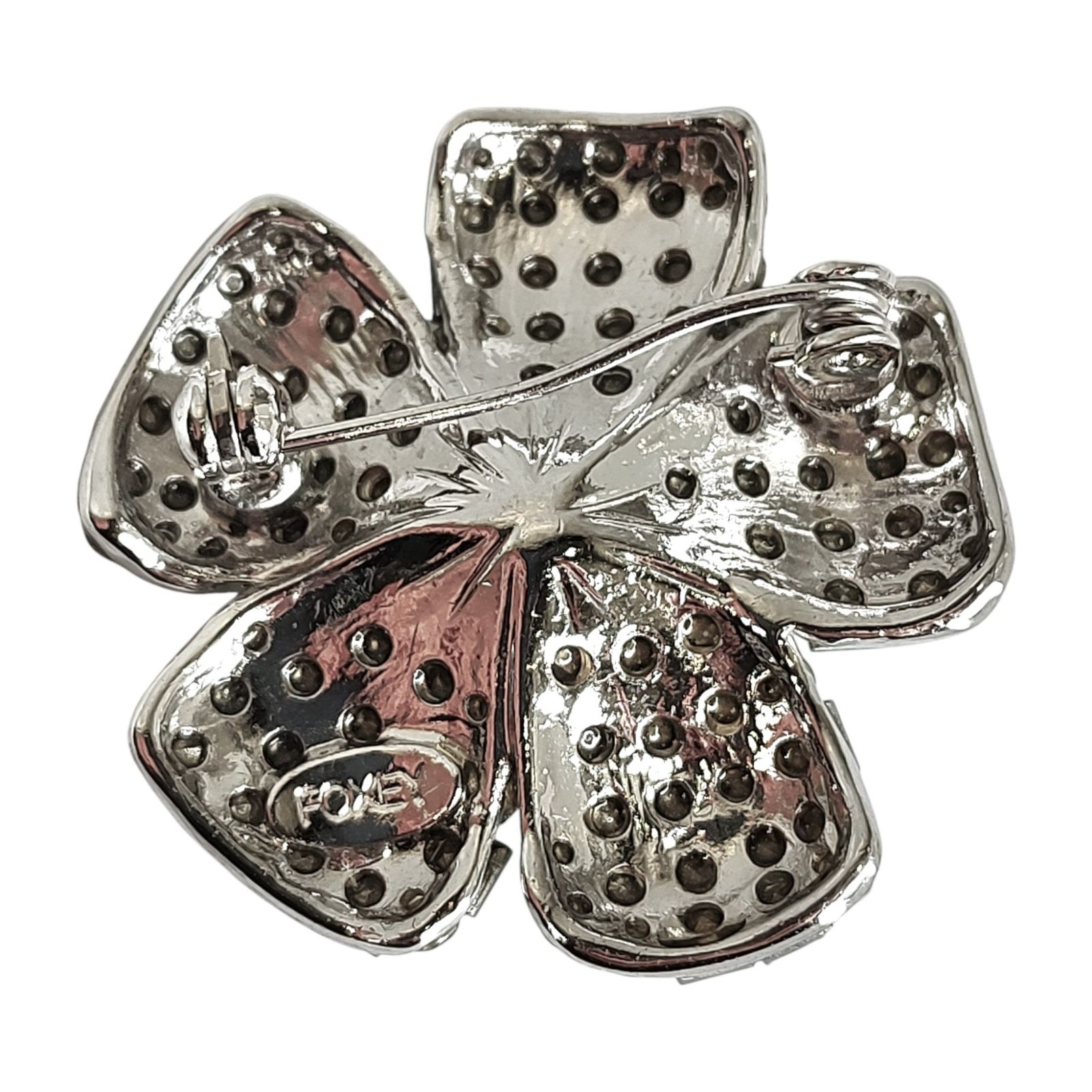 FOXEY フォクシー BROOCH FLEUR フラワー ブローチ F ライトブルー