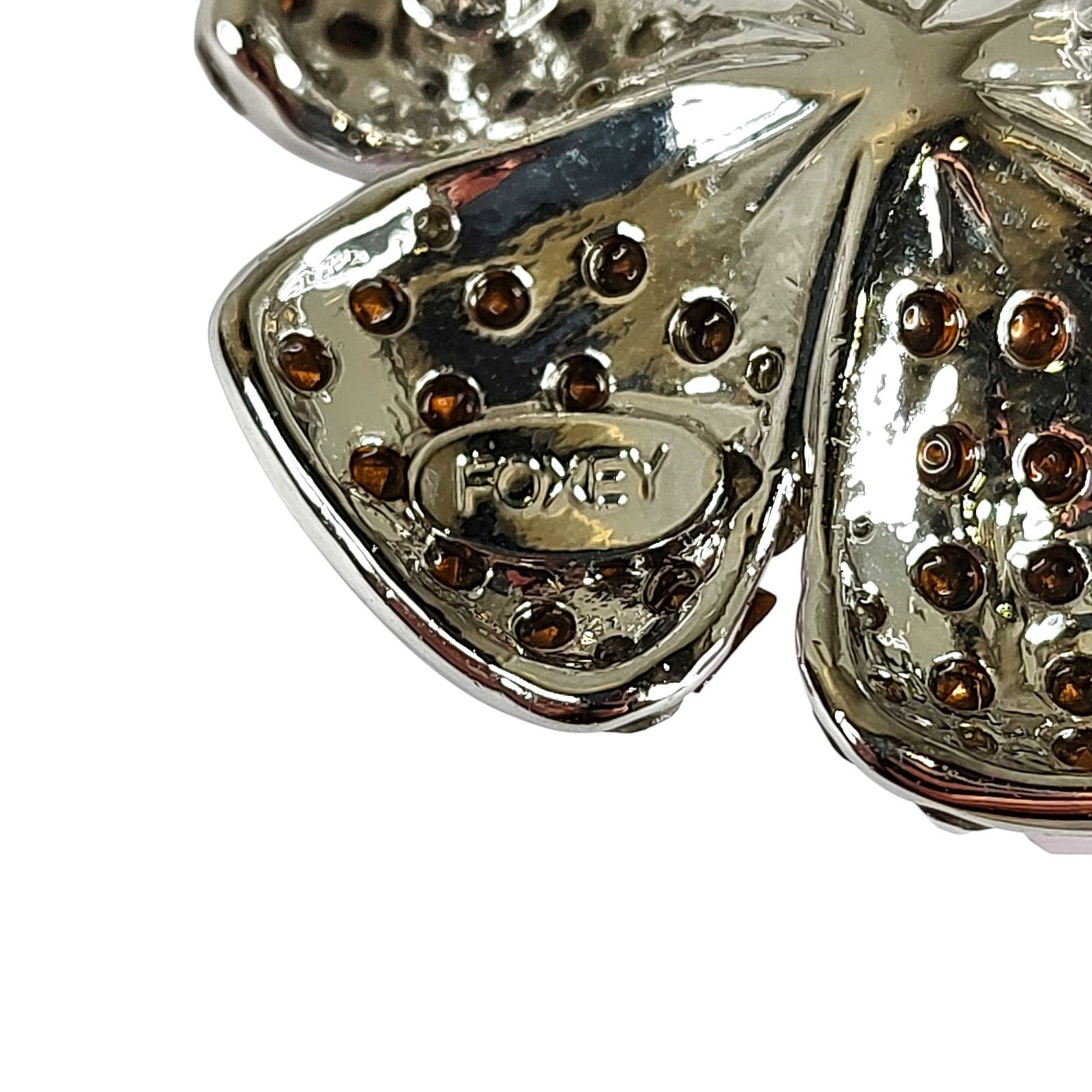 FOXEY フォクシー BROOCH FLEUR フラワー ブローチ F ピンク