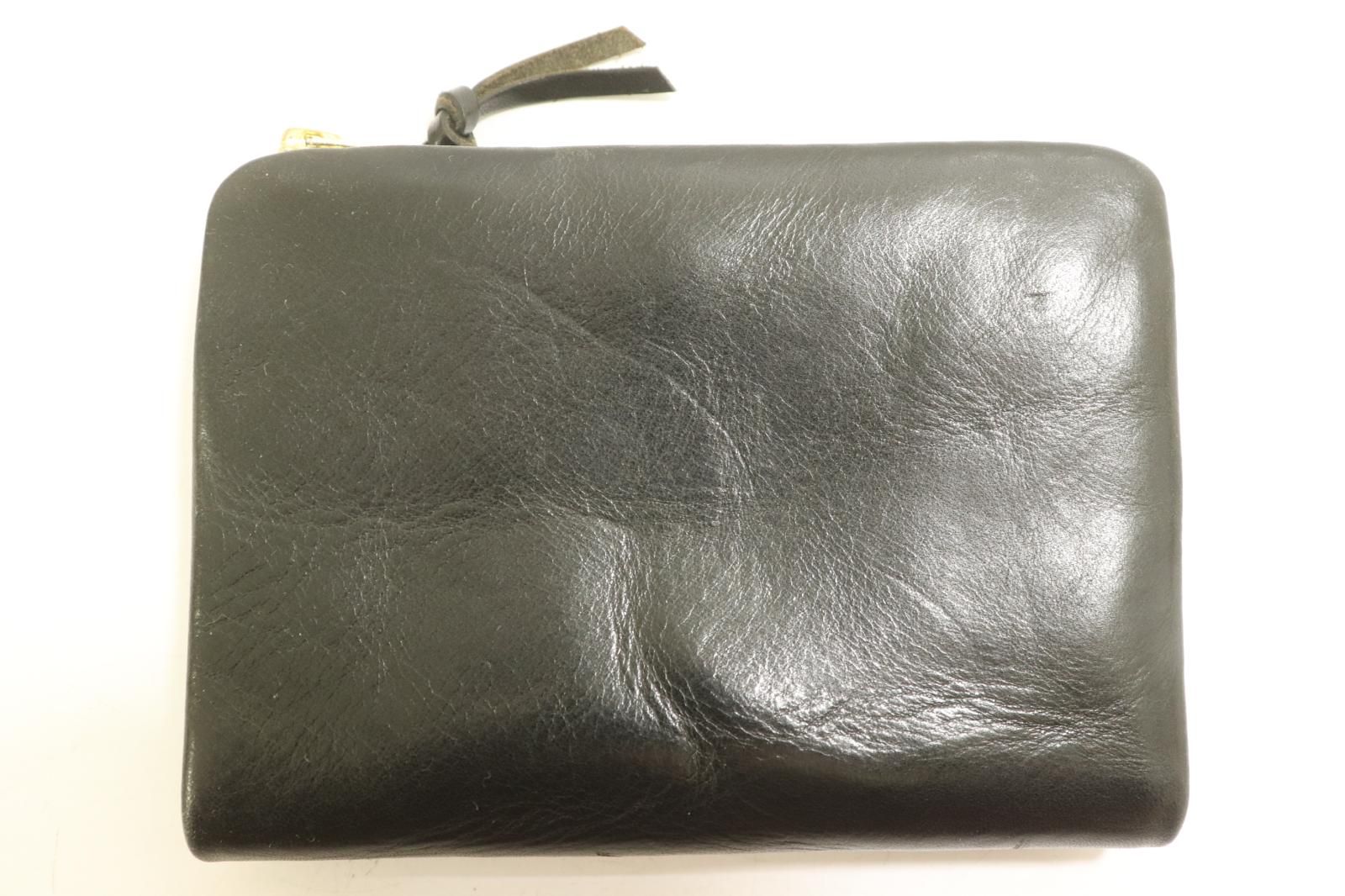 PORTER メンズ財布 二つ折 財布 SOAK 黒 ブラック レザー