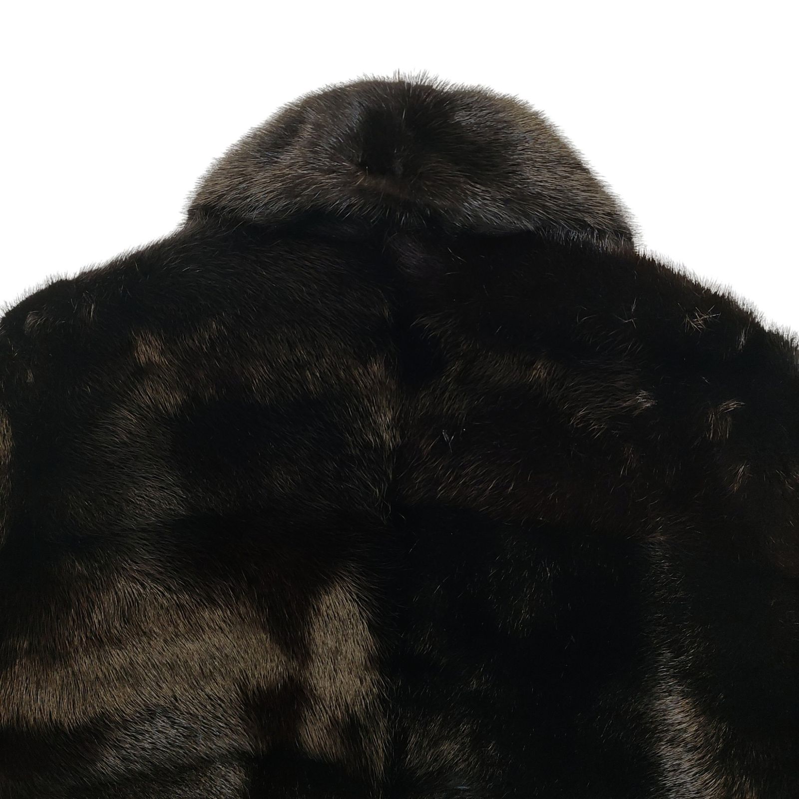 FENDI フェンディ ミンクファー ジャケット 44 ブラック/ブラウン