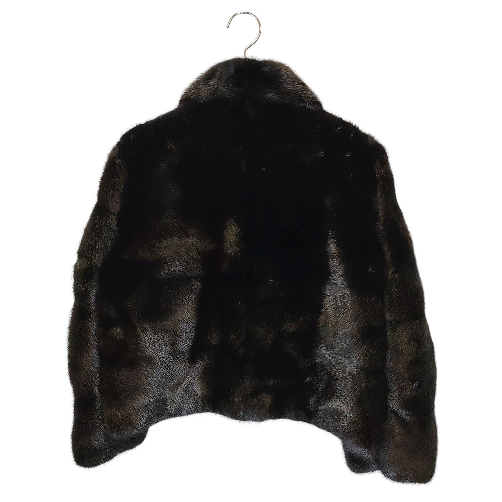 FENDI フェンディ ミンクファー ジャケット 44 ブラック/ブラウン