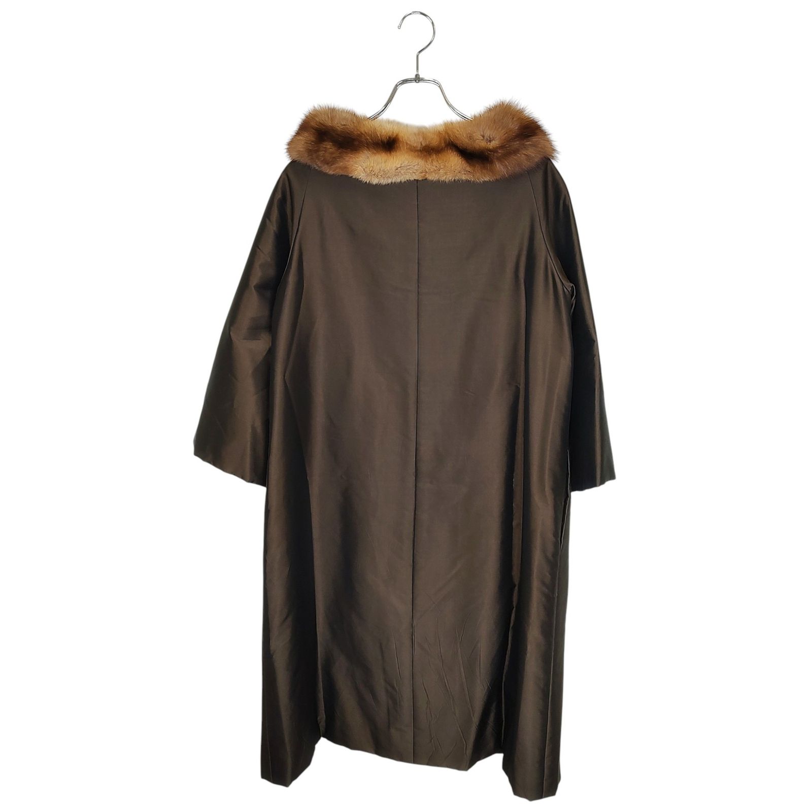 FOXEY BOUTIQUE フォクシーブティック ロシアンセーブル シルク コート