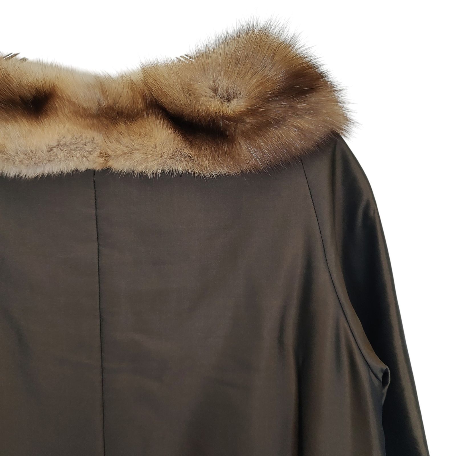 FOXEY BOUTIQUE フォクシーブティック ロシアンセーブル シルク コート 
