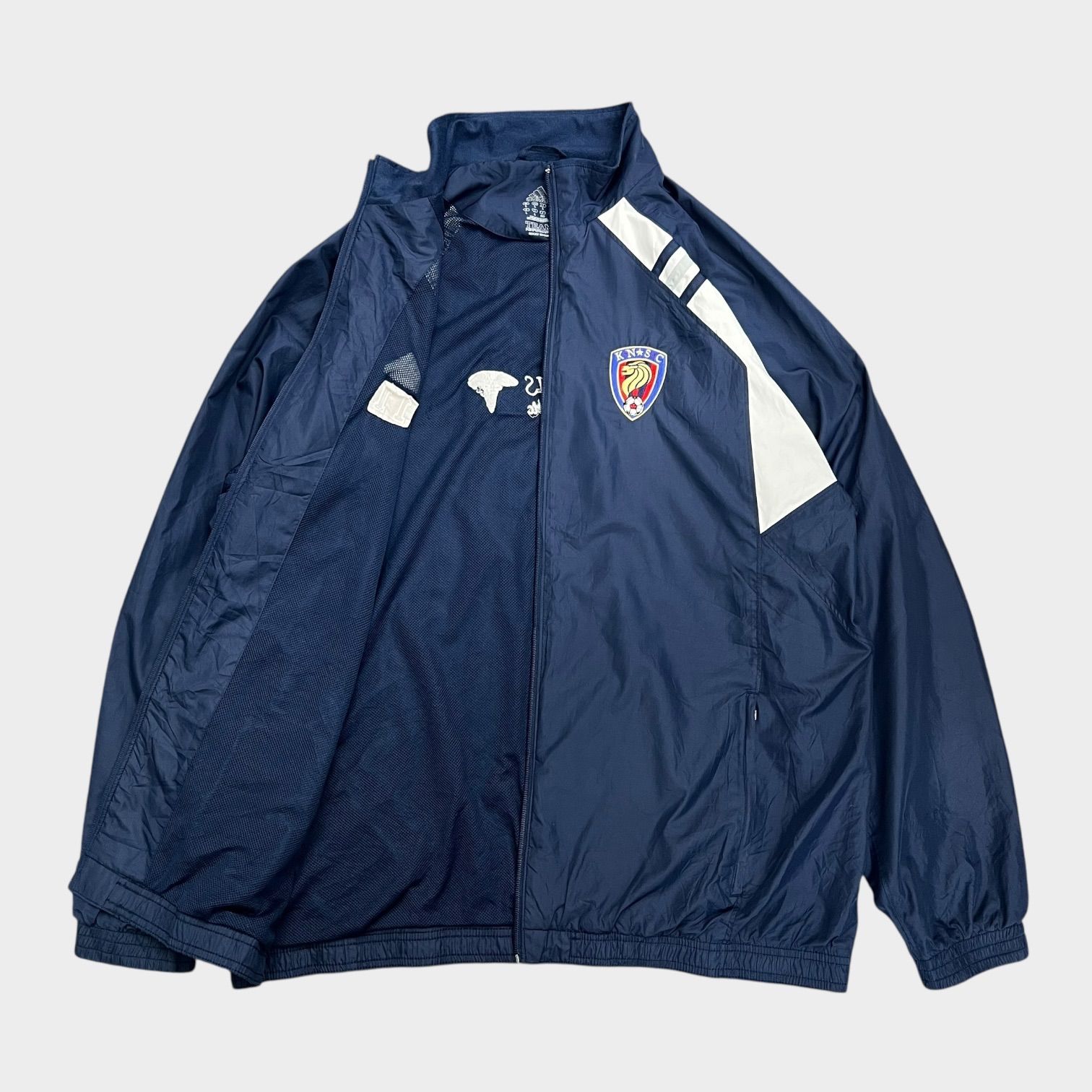 アディダス 00s ナイロンジャケット 古着 ジャケット トラック