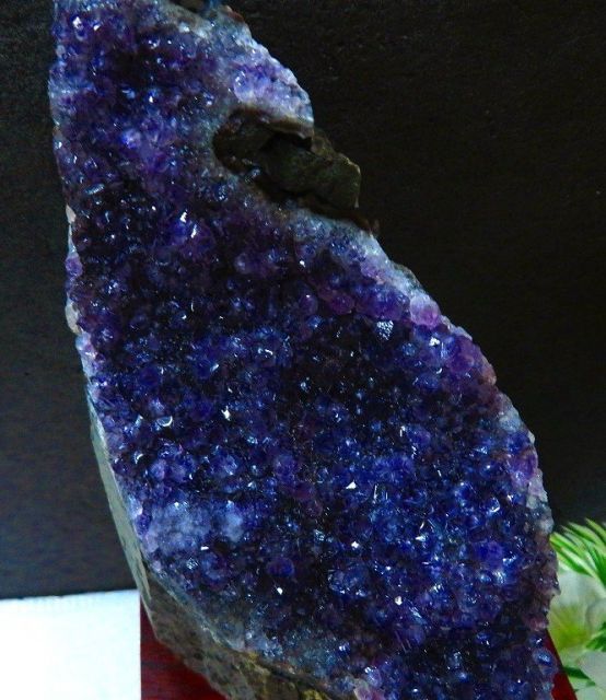 ウルグアイ産☆ 天然水晶☆絶品超濃い濃い超美しい☆アメジスト