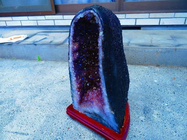 ウルグアイ産超強パワー☆超迫力☆ウルグアイ産☆天然水晶宝石