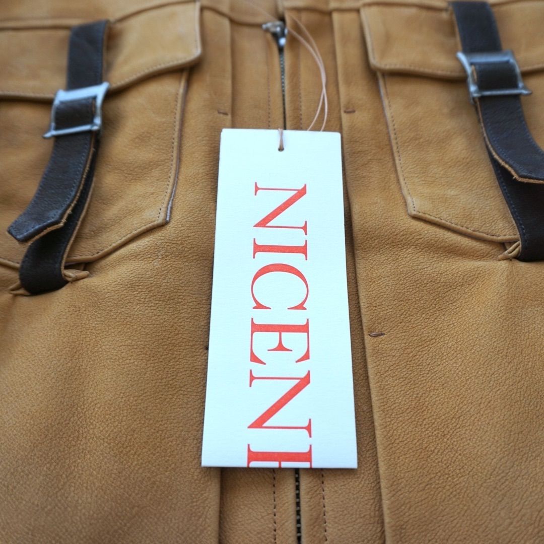 NICENESS ナイスネス JARRETT シングルレザートラッカージャケット