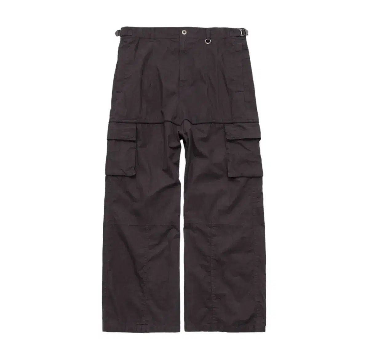 3 POLYTERU ディヴィジョン カーゴパンツ ダークブラウン