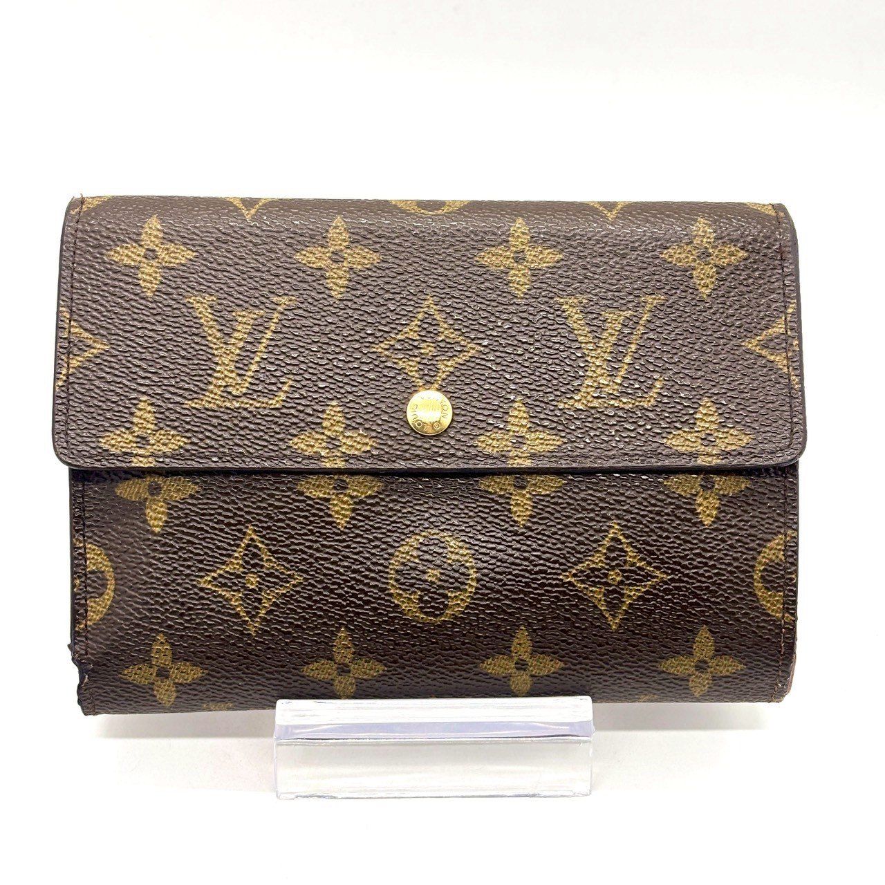 旅と日常を格上げする余白】 LOUIS VUITTON ルイヴィトン 三つ折り財布