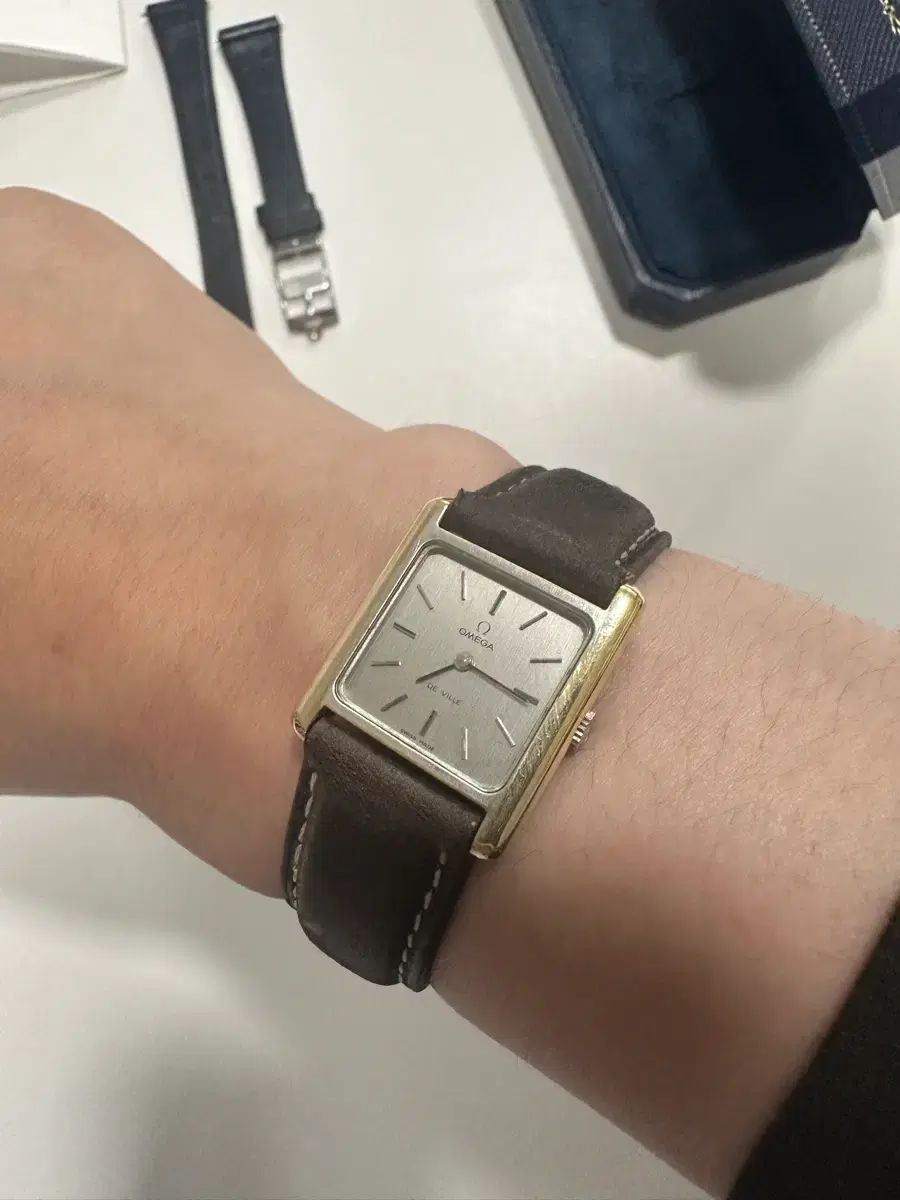  オメガ デビル ヴィンテージ タンク 手巻き 自動巻き時計 腕時計(アナログ)