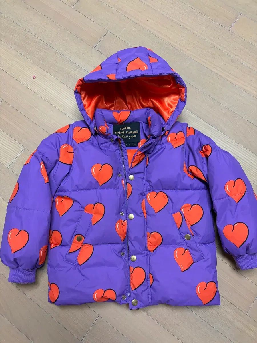 ミニロディーニ PURPLE パープル ハート ダウン