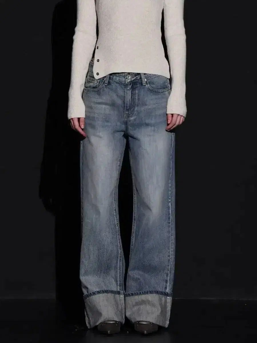 BOHEMSEO ボヘミアンソウル ロールアップ ワイドパンツ L