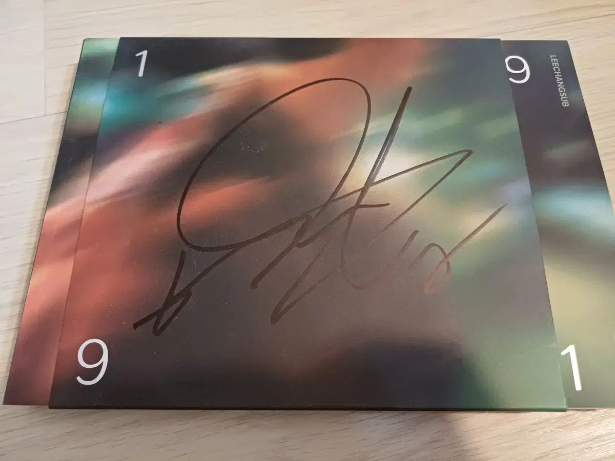 イ チャンソプ 初 アルバム サイン