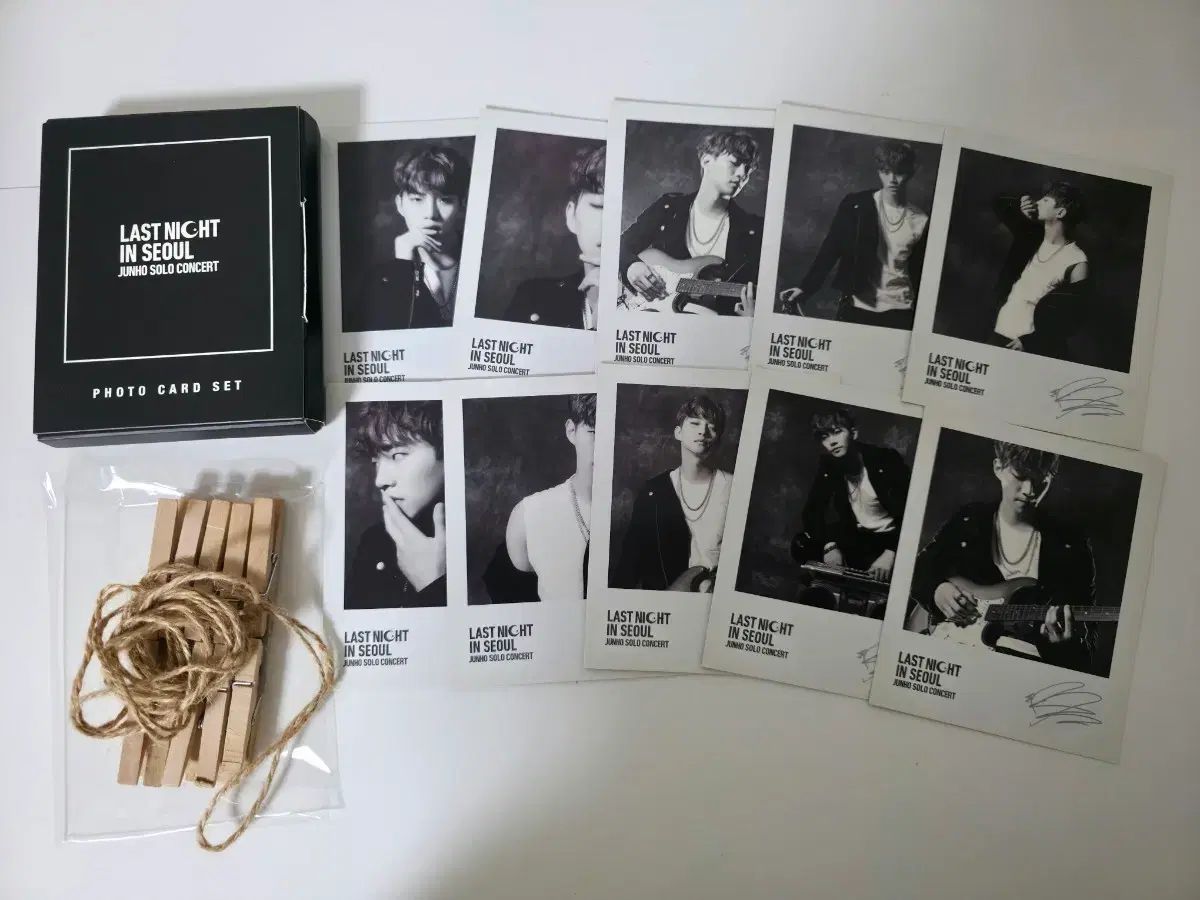 イ ジュノ LEE JUNHO Last Night In Seoul 写真 フォト PHOTOカード セット