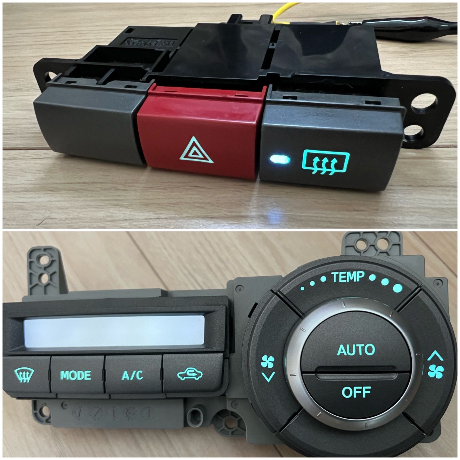 L375S タント エアコンスイッチLED打ち替え品 6色オーダーOK 