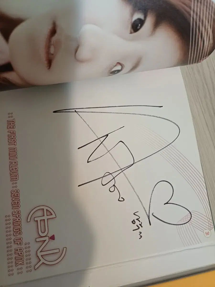 Apink エーピンク デビューアルバム サイン