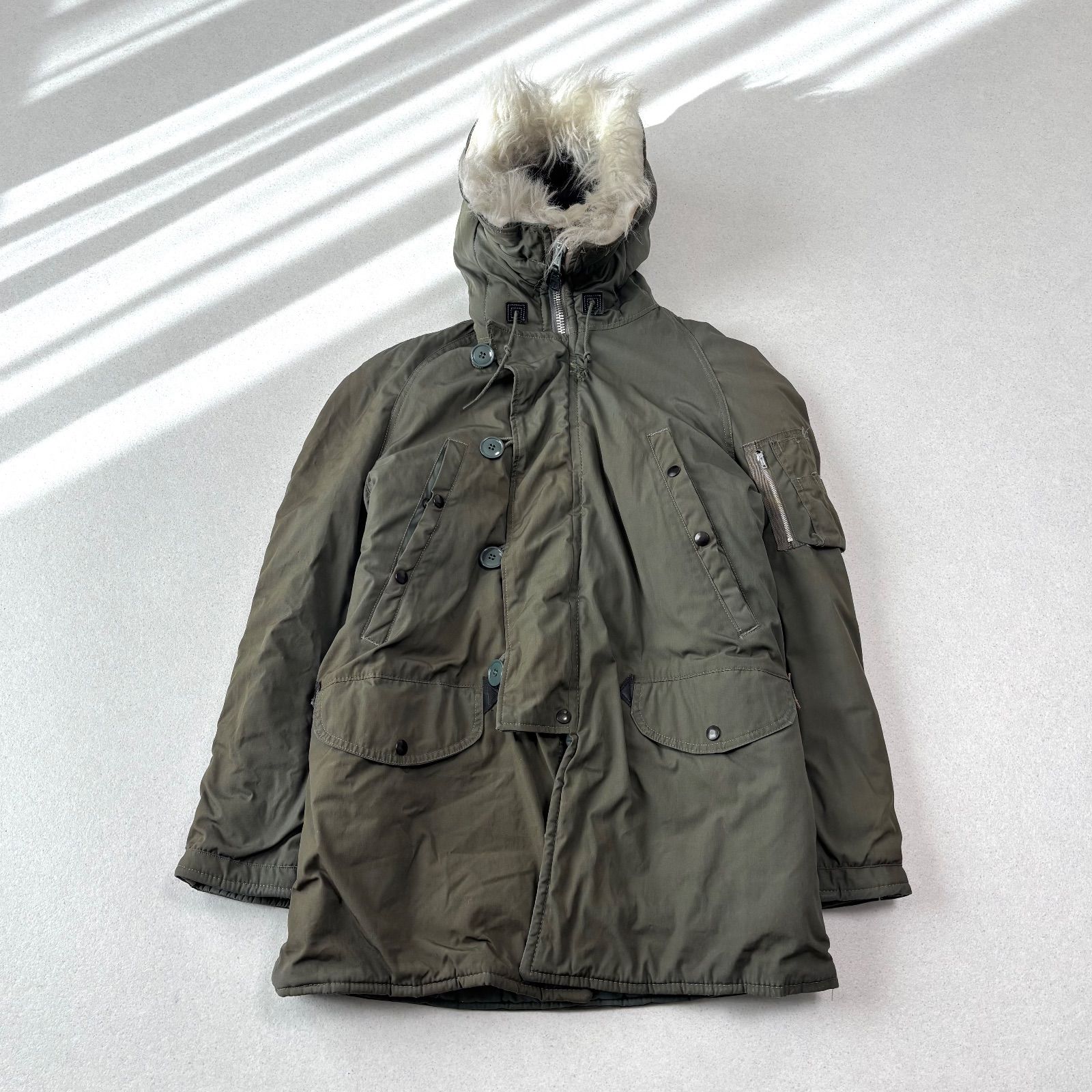 USA製 GREENBRIER flight jacket n-3b n3b sage M アメリカ空軍 民間品