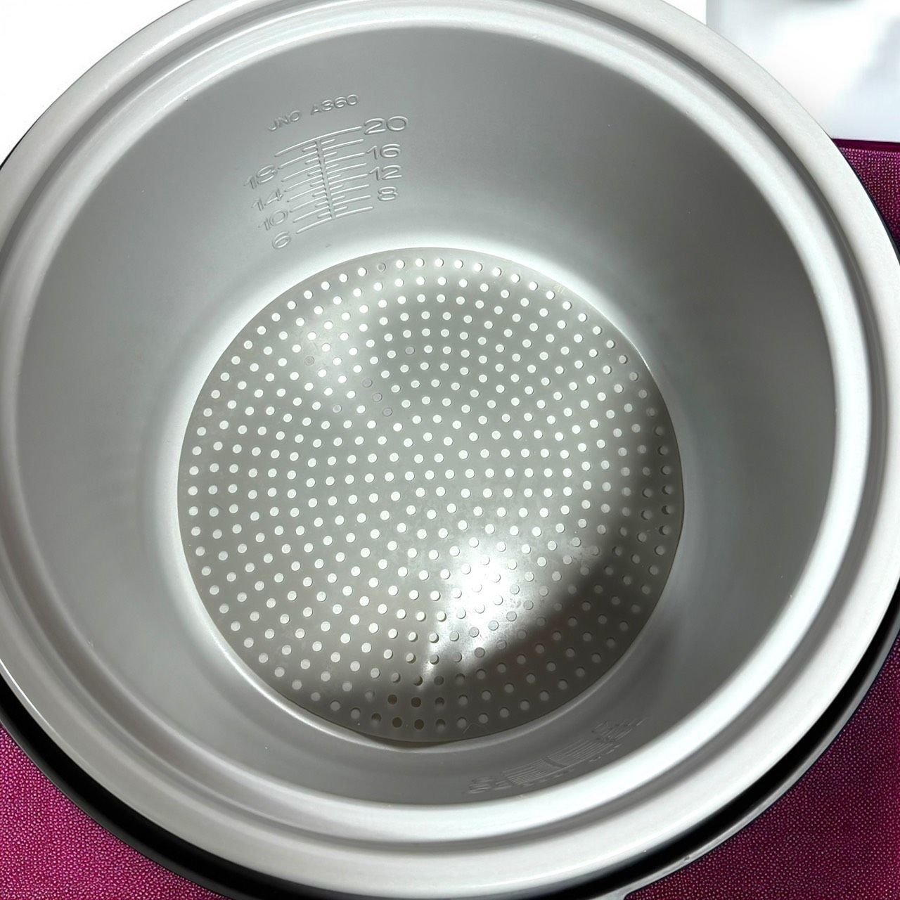  TIGER タイガー JNO A 360 XS 業務用 炊飯器 2升 ステンレスボディ おこげがつきにくい炊飯シート付き 炊飯器 炊飯器 餅つき機