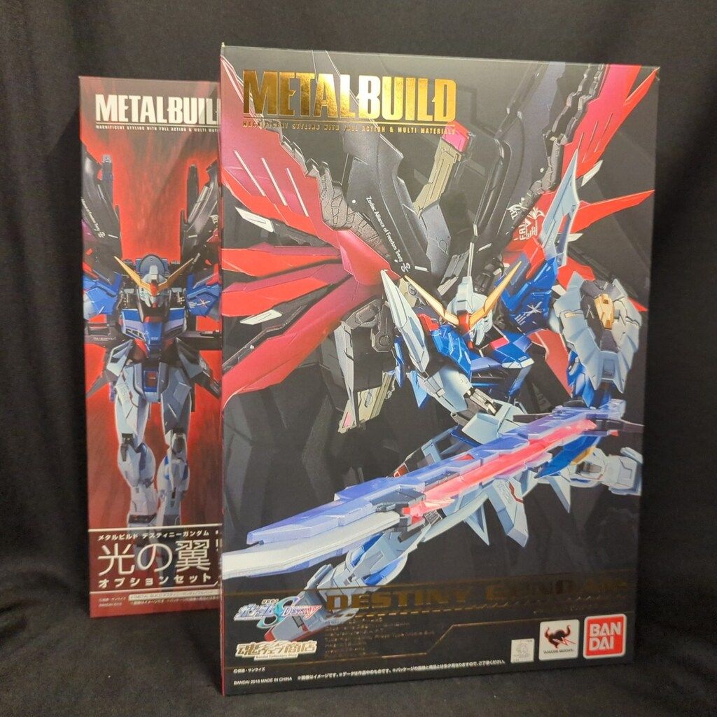 ‎機動戦士ガンダムSEED デスティニーメタル シークレットレア含む9枚 SEED FREEDOM』デスティニーガンダムSpecIIがMETAL ROBOT魂で