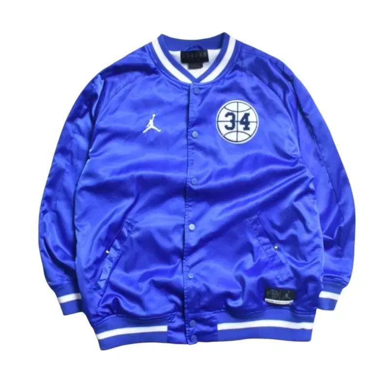 ナイキ ジョーダン サテン スタジャン ジャケット 105