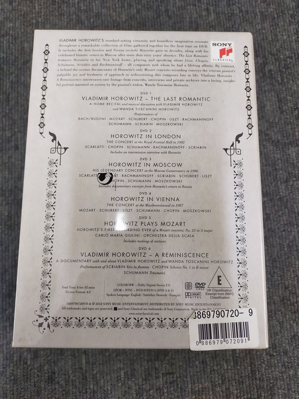 Vladimir Horowitz: The Video Collection [DVD] [Import]ID