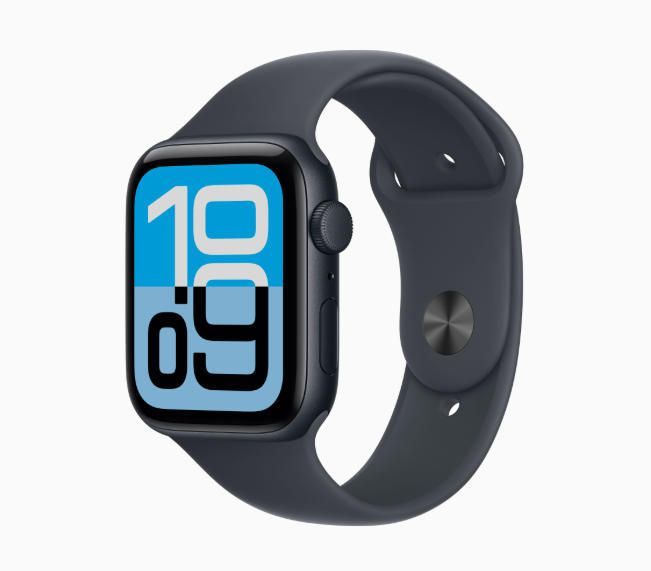 訳アリ Apple Watch SE 3 GPSモデル 44 mm MEHQ 4 J A ミッドナイトスポーツバンド M L スマートウォッチ