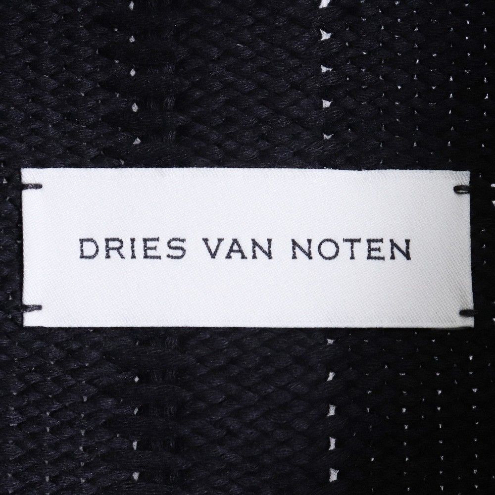 DRIES VAN NOTEN メトロジップアップカーディガン Sサイズ ブラック