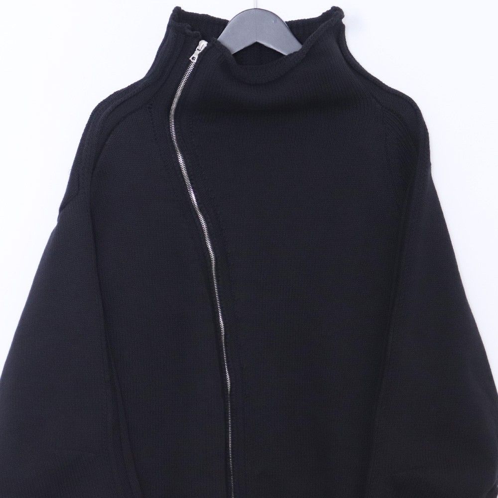 DRIES VAN NOTEN メトロジップアップカーディガン Sサイズ ブラック