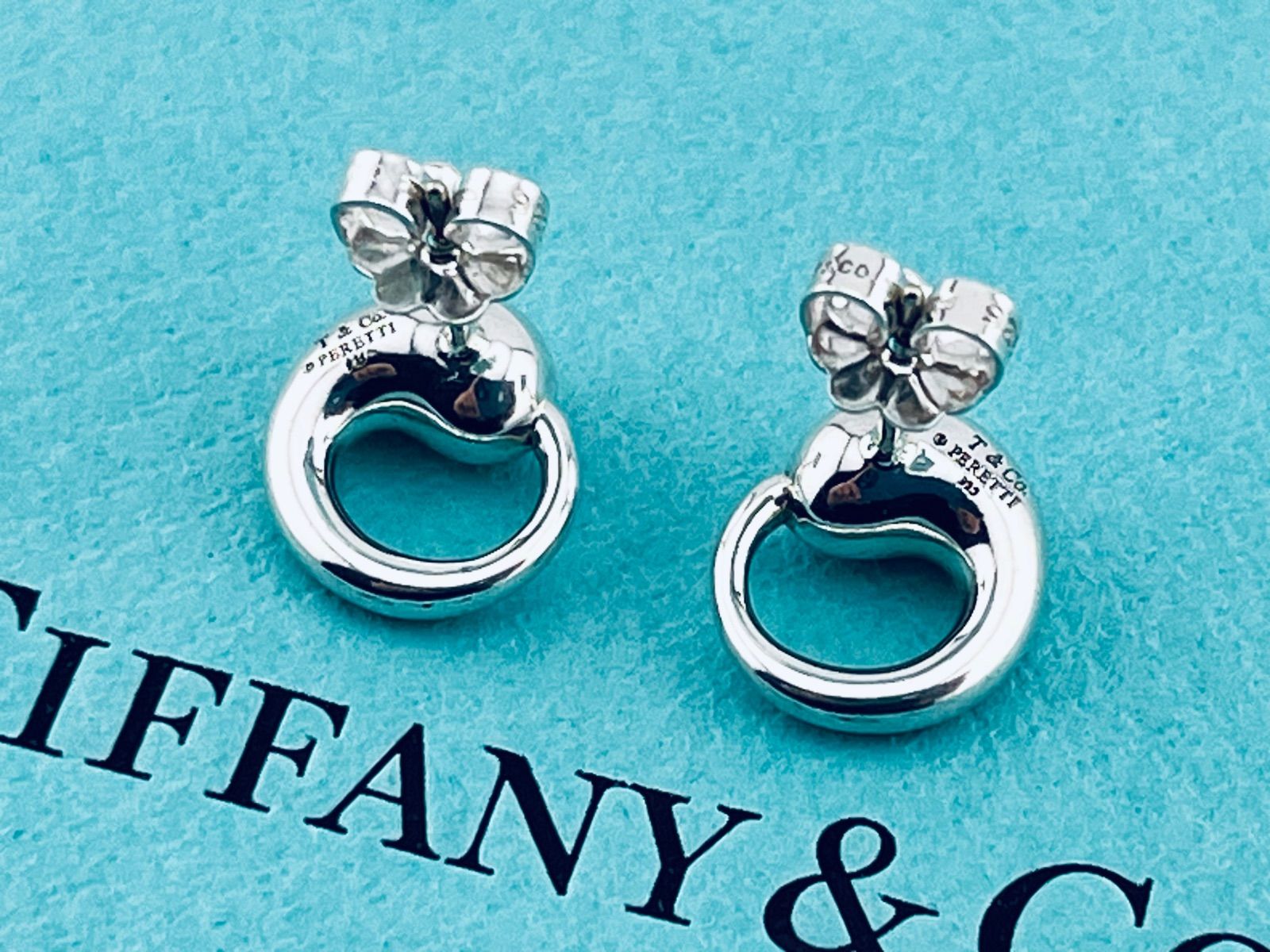 正規品　美品ティファニー　エターナルサークルピアス　シルバー925 Tiffany & Co. - ティファニー エターナル サークル ピアス シルバー