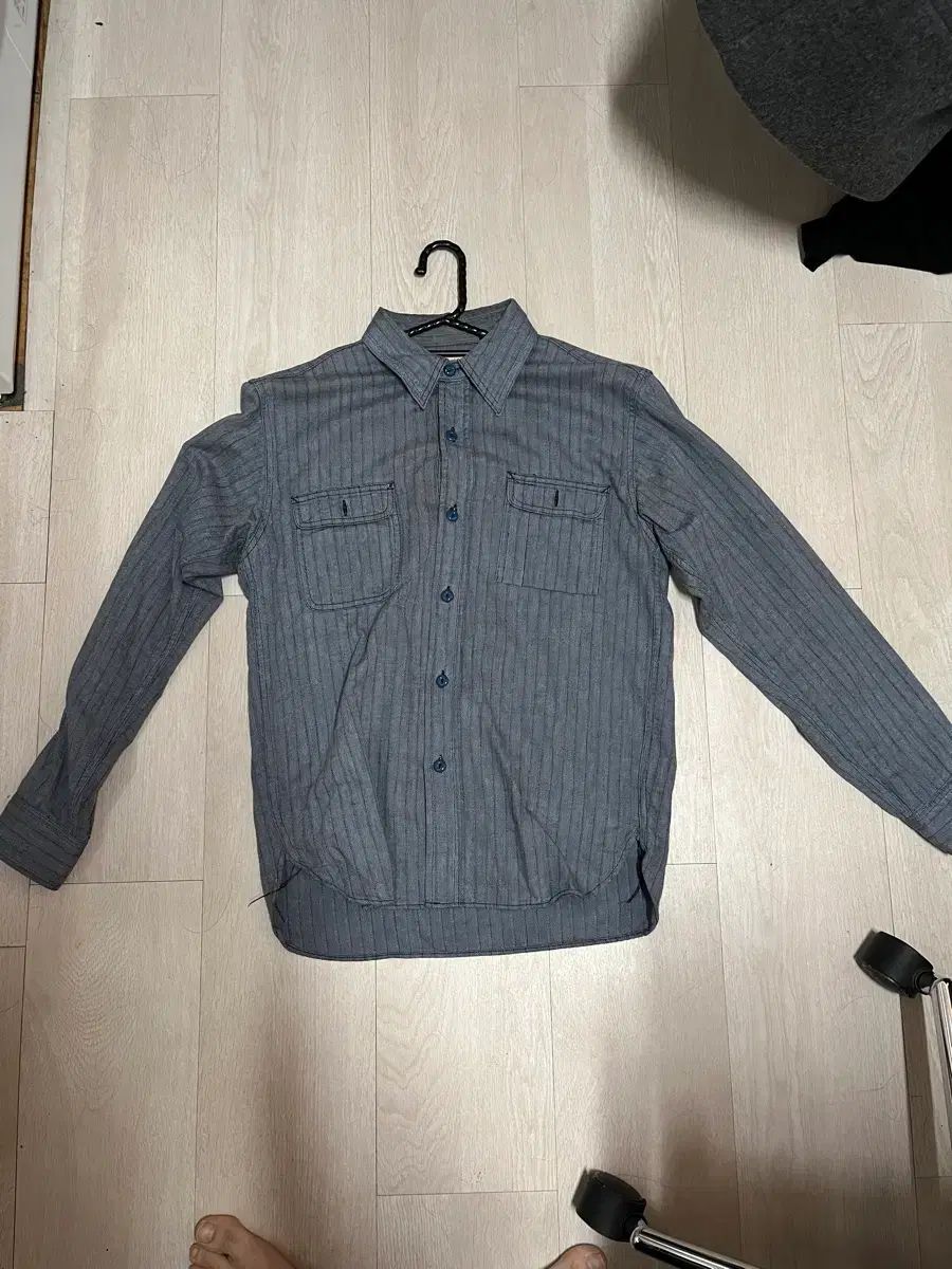 Pherrow s フェローズ ヘリンボーン シャツ