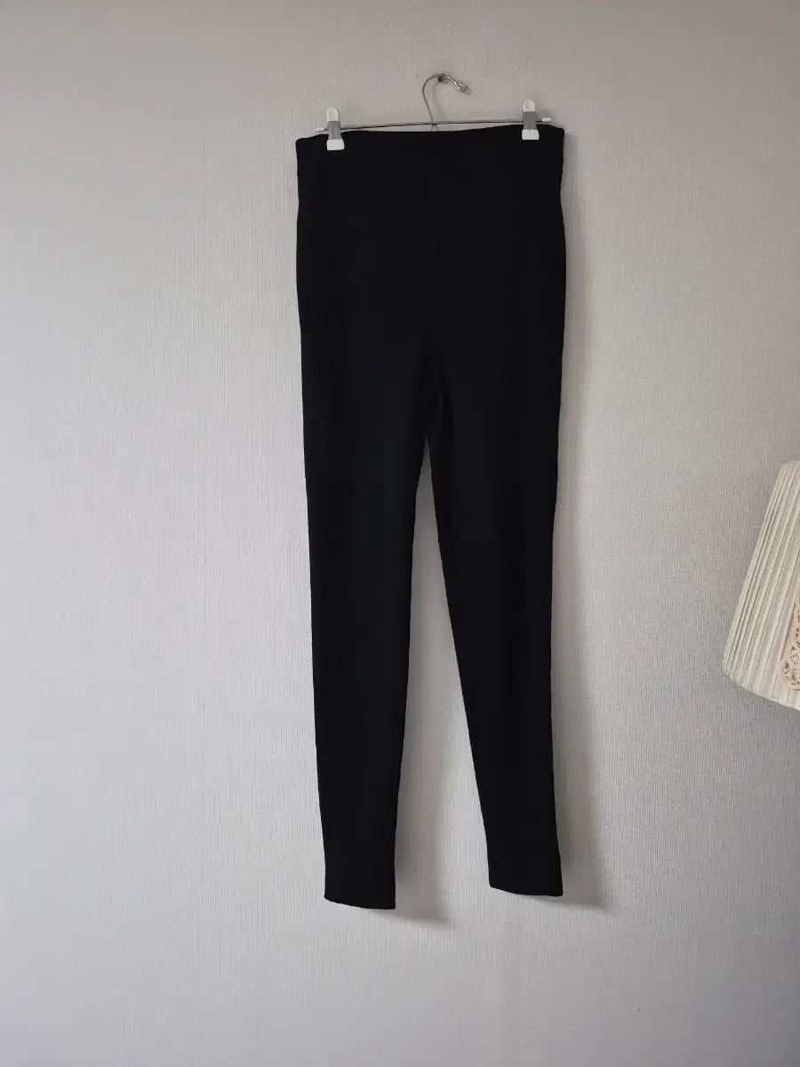 ハンサムタイム ウールニット ブラック レギンス パンツ