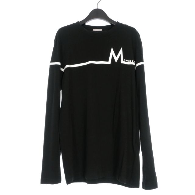 モンクレール MONCLER LS TSHITS ラバーロゴ ロングスリーブTシャツ