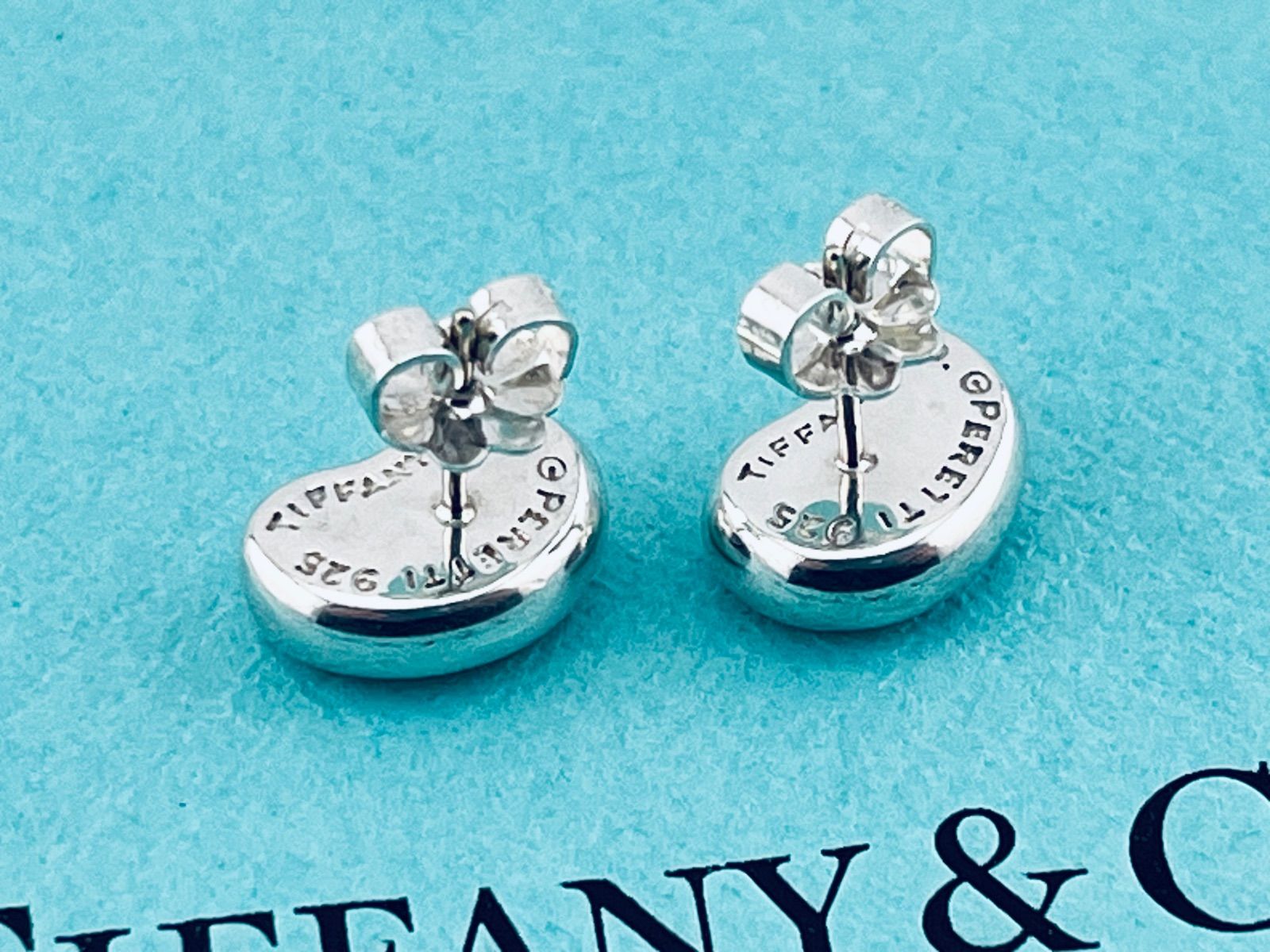 h512 ティファニー　ビーン　ピアス　シルバー　925 ビーンズ TIFFANY&Co. ティファニー ビーン ピアス シルバー レディース [中古