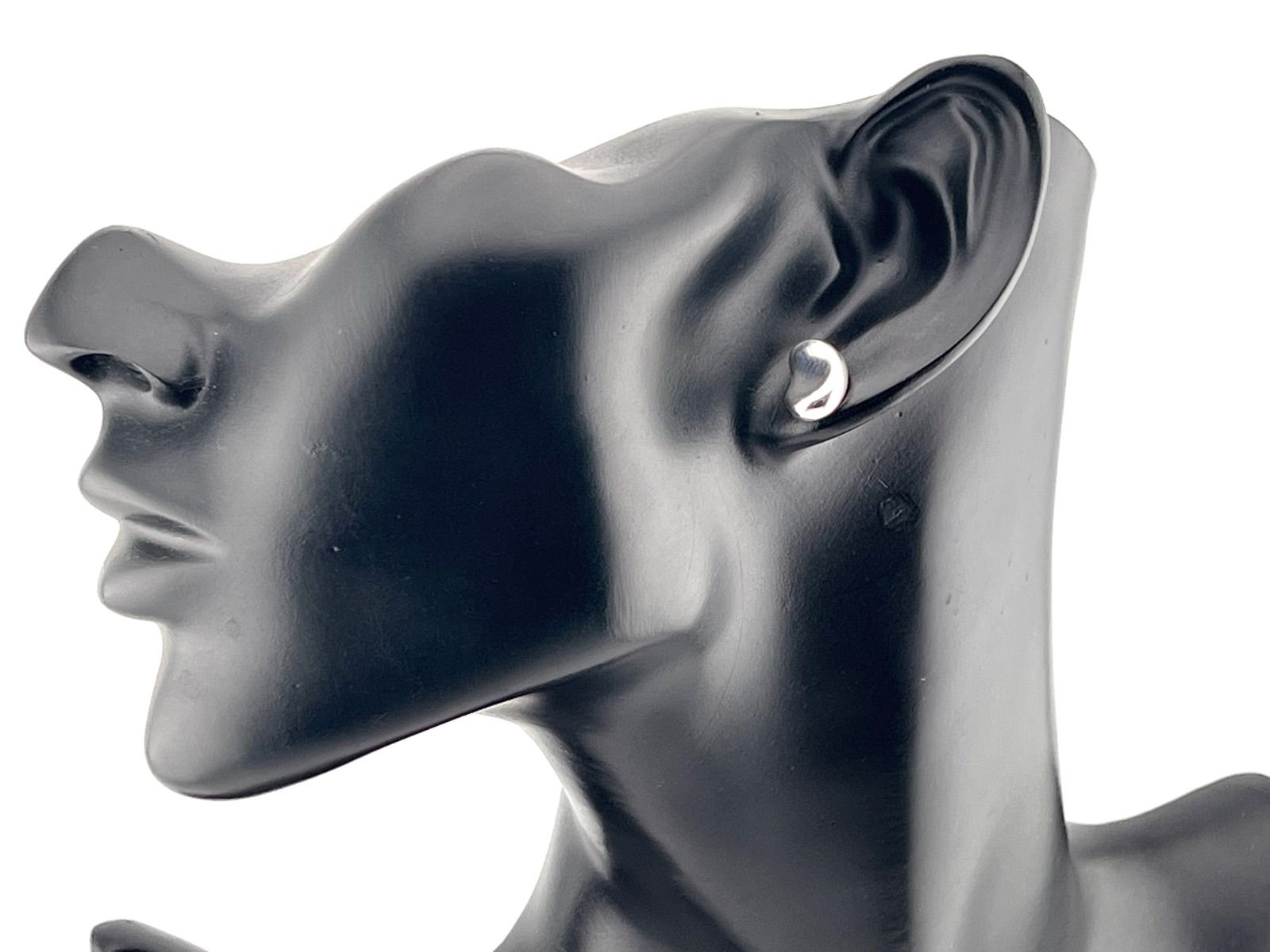 a 183 Tiffany-Co. ティファニー ビーン ピアス シルバー 925 ビーンズ