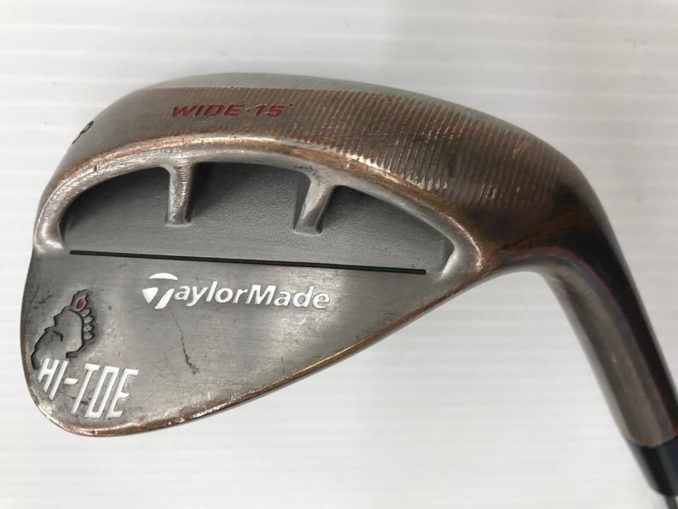 テーラーメイド HI TOE RAW BIG FOOT 58度 ﾀﾞｲﾅﾐｯｸｺﾞｰﾙﾄﾞ S 200フレックス ウェッジ 最短