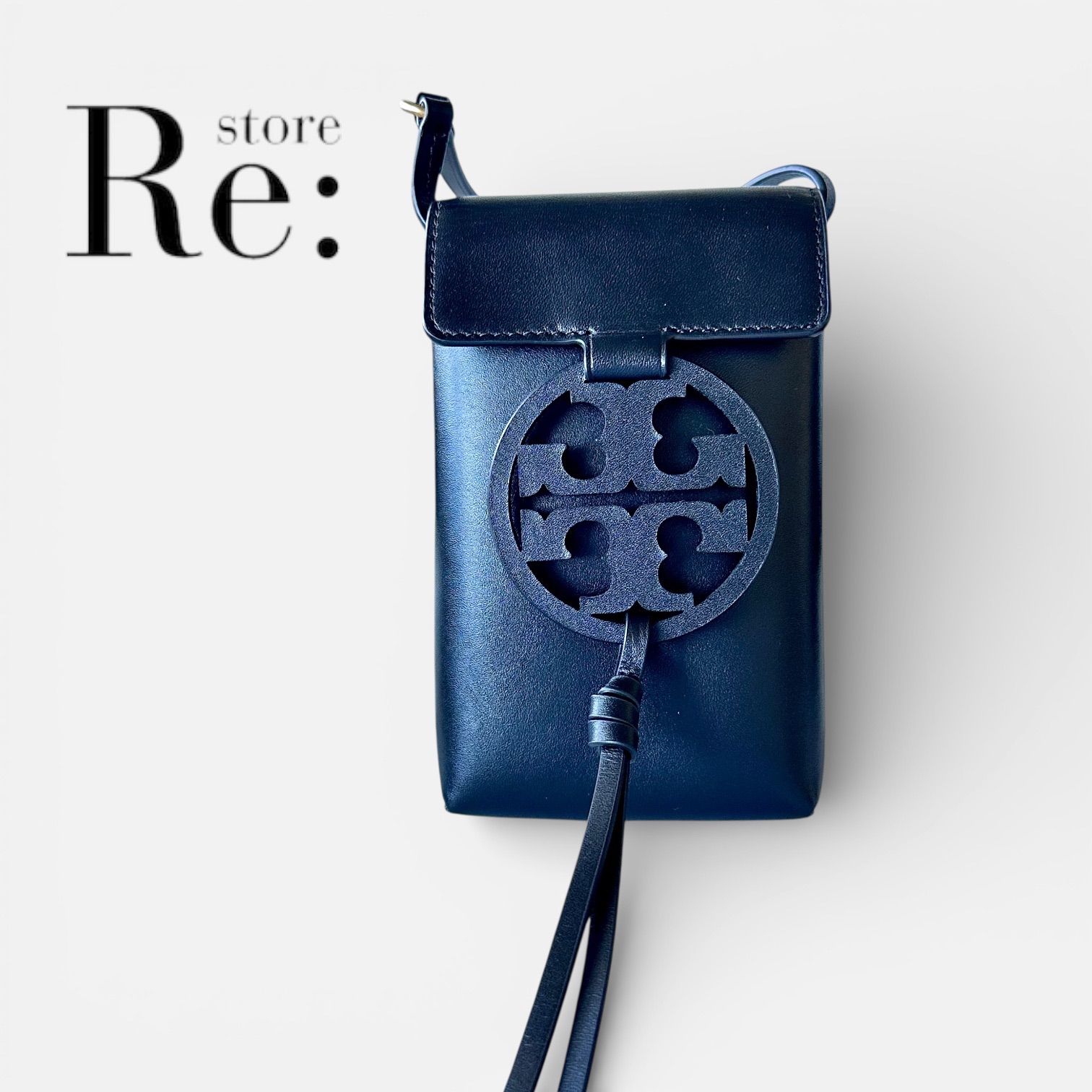 極美品】トリーバーチTory jhBurch スマホショルダー ミニショルダー