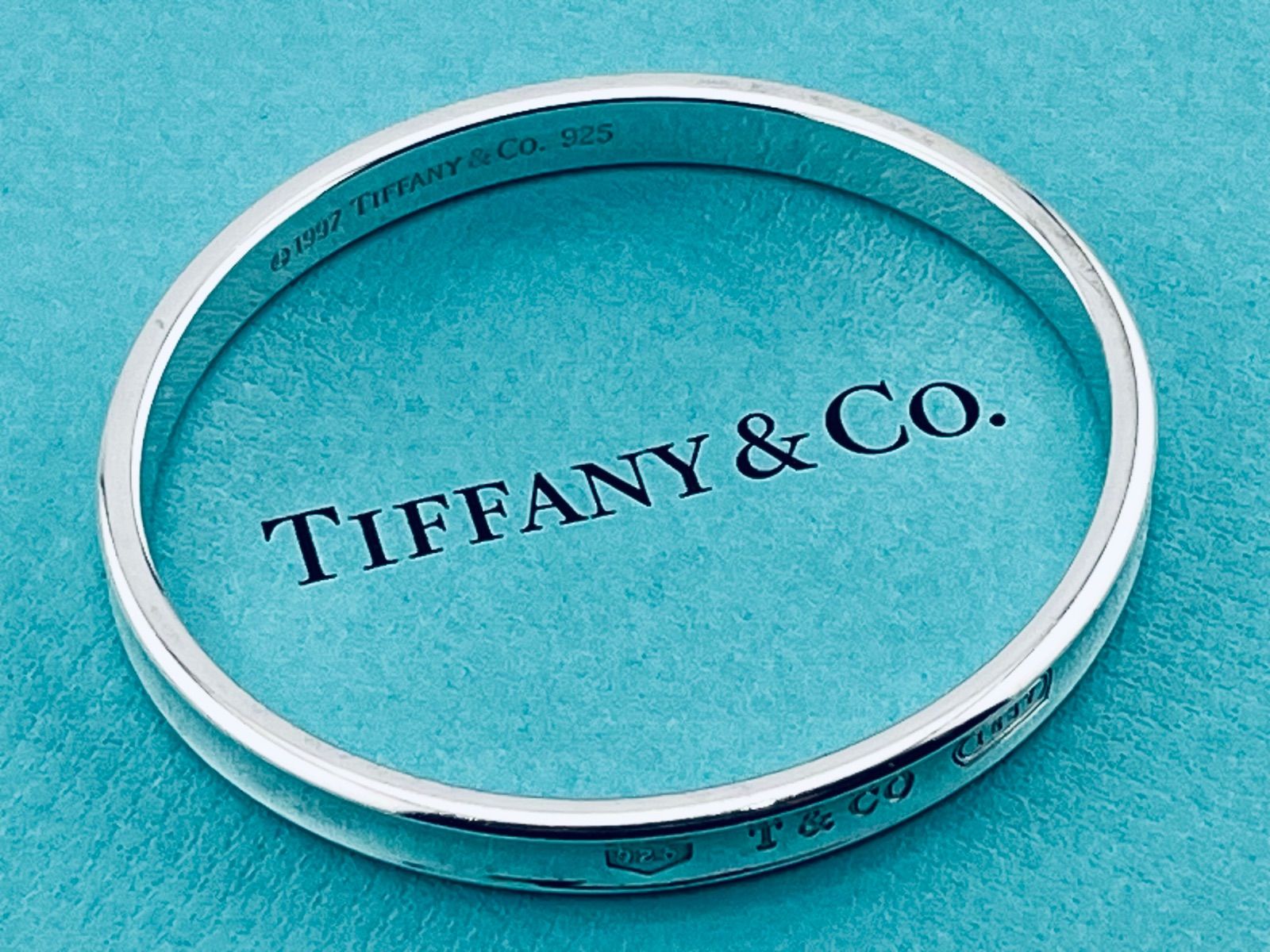 a184 美品 Tiffany&Co. 1997 オールド ティファニー 1837 ナロー