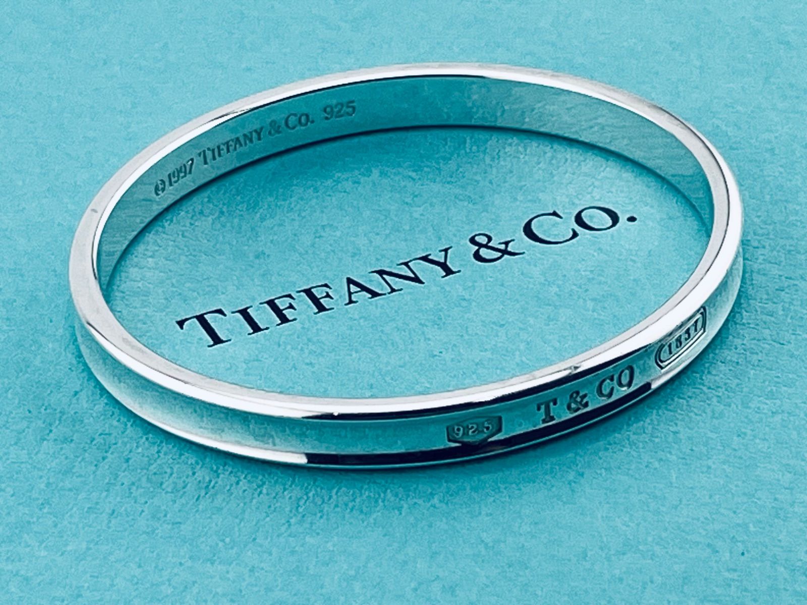 a184 美品 Tiffany&Co. 1997 オールド ティファニー 1837 ナロー